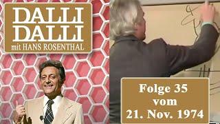 Dalli Dalli - Mit Hans Rosenthal - Folge 35 - Erstausstrahlung vom 21. November 1974