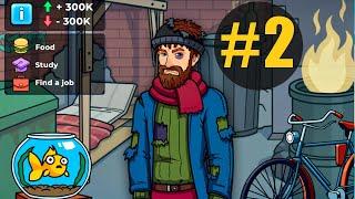 Hobo Life - business simulator - Gameplay #2 - Android Gameplay 1080p