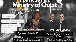 The Kings and Queens of Gospel proudly present the launch of Pastors Elton and Carmen church