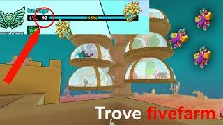 Trove | Level up paragon EASILY | xp farm | fivefarm