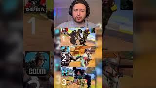 CODM VS BLOOD STRIKE VS WARZONE MOBILE #codm #codmobile #callofdutymobile