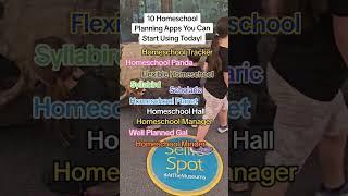 10 Homeschool Planning Apps #homeschooling