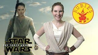 Star Wars The Force Awakens Deluxe Rey Costume from Rubies Costumes