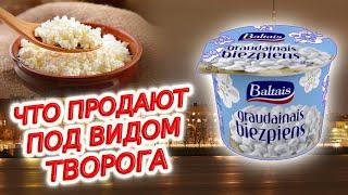 Латвия. Что нам продают под видом творога?