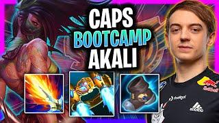 CAPS IS A GOD WITH AKALI! | G2 Caps Plays Akali Mid vs Ahri!  Bootcamp 2024