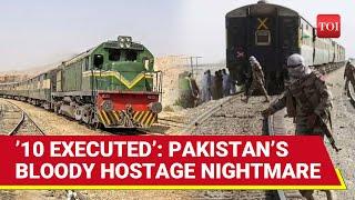 Pakistan Train Hijack: 10 Executed, 214 Hostages Held, Baloch Militants Issue 48-Hour Ultimatum