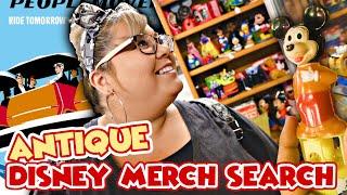 Vintage Disney Antique Shopping! Old Disney Parks Merch & Collectibles!