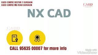 NX CAD TRAINING AND CONTENT #UNIGRAPHICS