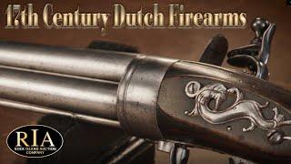 A Fascinating Grouping of Dutch Antique Arms