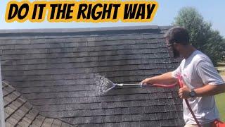 How to Clean A Roof, Start to Finish