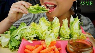 VIRAL lettuce chips with crunchy veg and balsamic dipping sauce suellASMR