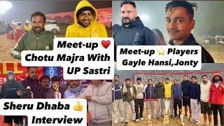 Prem Indri Vlog-387Meet-up ⭐️Players Chotu Majra,Gayle Hansi,Jonty Prize Distribution ️Interview