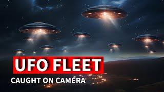 MASSIVE FLEET OF UFO'S FILMED ON ELECTION DAY