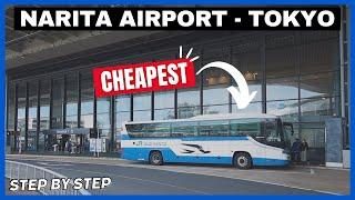 How To Get From NARITA Airport to Tokyo THE CHEAPEST WAY  By BUS