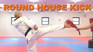 Taekwondo Basic Kick - Round House Tutorial