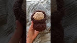 Crochet a Labubu with me! I’m working on the pattern  #crochet #labubu #labubuhaveaseat #amigurumi
