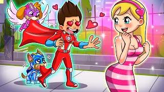 Ryder Falls in Love! Skye and Chase Try to Stop Him! Paw Patrol Ultimate Rescue | Rainbow 3