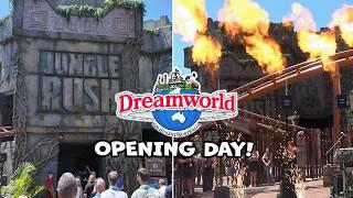 NEW! Dreamworld's NEW Land is OPEN! Rivertown Opening Ceremony, Rides & MORE!