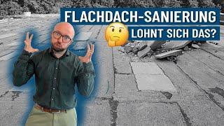 Energetisches Sanieren von alten Flachdächern | Energieberater klärt auf