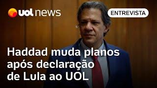 Haddad muda planos após declaração de Lula ao UOL sobre aposentadoria e BPC; Roncaglia analisa