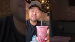 Kirby boba at Kung Fu Tea