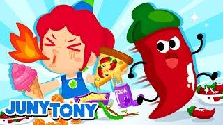  Colorful Candy, Ice Cream and More Color Songs | Flavor Song | Kids Songs | JunyTony