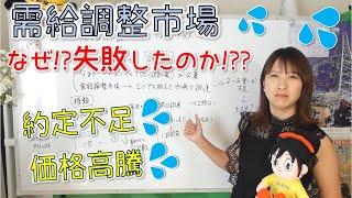 需給調整市場なぜ失敗した？前半需給調整市場の仕組みを解説