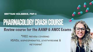 Pharmacology Crash Course for the Nurse Practitioner Boards Exam