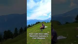 Ram Galli | Siran Valley Mansehra | Gateway to Chorr Meadows | Trekking