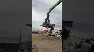 Silverado getting scrapped #automobile #shop #chevy