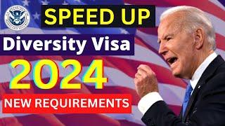 BAD & GOOD NEWS  -  2024 Diversity Visa Green Card Lottery Tow Requirements -  US Immigration