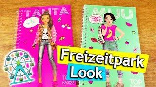 Topmodel Challenge  "Freizeitpark" Outfit  Eva vs. Kathi | Welcher Look ist cooler?!