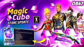 OB47 Magic Cube Store Update l Next Magic Cube Bundle Free Fire New Event FF New Event | ob47 update