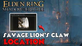 Savage Lions Claw Location Elden Ring DLC - INSANE Ash of War in Shadow of The Erdtree