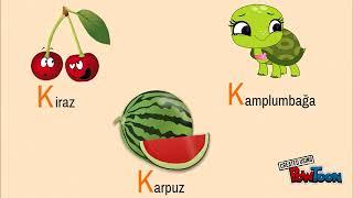 Turktube 29 Learning Turkish 29 alphabet letters   Türk alfabesindeki harfleri öğrenmek