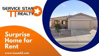 Surprise Homes for Rent 3BR/2BA by Surprise Property Management AZ | Service Star Realty