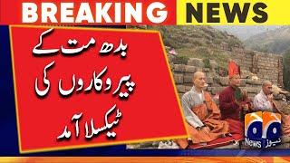 Pakistan: Buddhist chief monk, disciples arrive in Taxila for 3-month