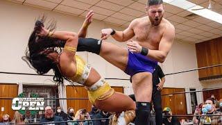 [Free Match] Megan Bayne vs. Steven Stetson | Beyond Wrestling Open (Intergender Mixed AEW Stardom)