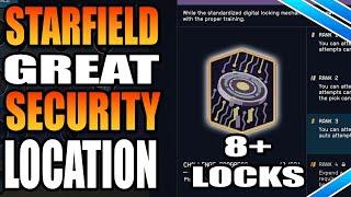Great Place To Level Up Security Lockpicking In Starfield  (8+ Locks 1 Location)