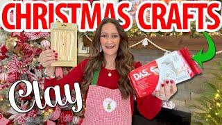 GENIUS ways to use CLAY for Christmas!  Dollar Tree DIYs 2024