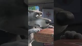 Wolves are attacked by... a goat?  #RunWild #MashaAndTheBear #Shorts #kids #cartoonforkids