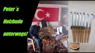 Peter´s Holzbude zu Besuch in der Türkei, bei @sahanebilgiler1 @afkalet Drechseleisen