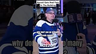 We linked up with @RazzallOfficial for a giveaway! The goal? Get real #leafs fans in the building!