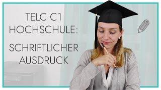 telc Deutsch C1 Hochschule | Schriftlicher Ausdruck