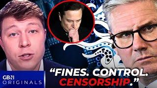 TERRIFYING! UK Government SEIZING MORE CONTROL: Elon Targeted, BILLIONS in FINES & Free Speech GONE!