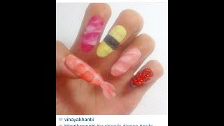 How to make sushi nails