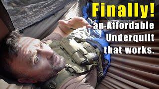 Finally a hammock underquilt you can afford! The OneTigris Underquilt