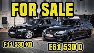 For SALE BMW F11 530 xD und BMW E61 530D im Auto Zentrum Duisburg