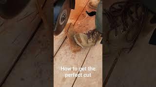 Perfect cut every time #tutorial #howto #construction #bricks #shorts