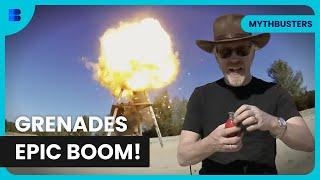 Explosive Gun Showdown! - Mythbusters - Science Documentary